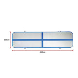 NNEDSZ 5m Inflatable Air Track Gym Mat Airtrack Tumbling Gymnastics Tumbling with Pump