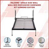 NNEDSZ Palermo Single Size Wall Bed Mechanism Hardware Kit Diamond Edition