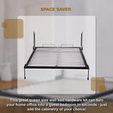 NNEDSZ Palermo Queen Size Wall Bed Mechanism Hardware Kit Diamond Edition