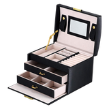 NNEDSZ Jewellery Storage Box Girls Rings Necklaces Display Organiser Storage Case