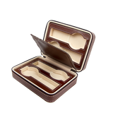 NNEDSZ 4 Watch Box Display Travel Case PU Leather