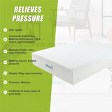 NNEDSZ Palermo Queen Mattress 30cm Memory Foam Green Tea Infused CertiPUR Approved