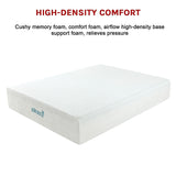 NNEDSZ Palermo Queen Mattress 30cm Memory Foam Green Tea Infused CertiPUR Approved