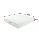 NNEDSZ Palermo King Mattress 30cm Memory Foam Green Tea Infused CertiPUR Approved