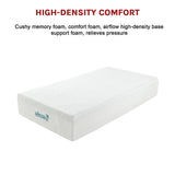 NNEDSZ Palermo King Single Mattress 30cm Memory Foam Green Tea Infused CertiPUR Approved