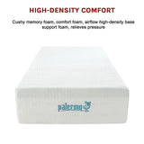 NNEDSZ Palermo Single Mattress 30cm Memory Foam Green Tea Infused CertiPUR Approved