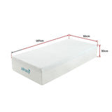 NNEDSZ Palermo Single Mattress 30cm Memory Foam Green Tea Infused CertiPUR Approved