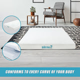 NNEDSZ Palermo Queen Mattress Memory Foam Green Tea Infused CertiPUR Approved