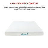 NNEDSZ Palermo Queen Mattress Memory Foam Green Tea Infused CertiPUR Approved
