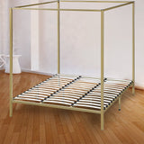 NNEDSZ 4 Four Poster King Bed Frame