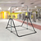 NNEDSZ Kids Gymnastics Bars Training Horizontal Bar Monkey Kip Bar Black