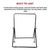 NNEDSZ Kids Gymnastics Bars Training Horizontal Bar Monkey Kip Bar Black