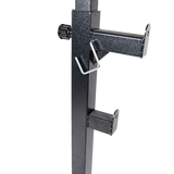 NNEDSZ Commercial Squat Rack Adjustable Pair Fitness Exercise Weight Lifting Gym Barbell Stand