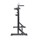 NNEDSZ Commercial Squat Rack Adjustable Pair Fitness Exercise Weight Lifting Gym Barbell Stand