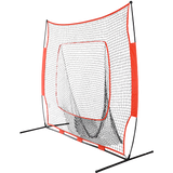 NNEDSZ Portable Baseball Training Net Stand Softball Practice Sports Tennis