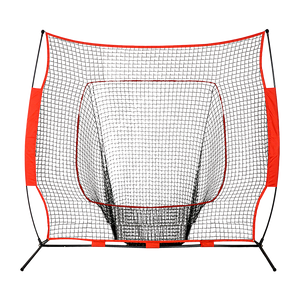 NNEDSZ Portable Baseball Training Net Stand Softball Practice Sports Tennis