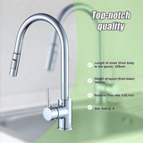 NNEDSZ Basin Mixer Tap Faucet -Kitchen Laundry Bathroom Sink