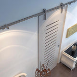 NNEDSZ Sliding Barn Door Hardware Stainless Steel