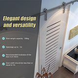 NNEDSZ Sliding Barn Door Hardware Stainless Steel