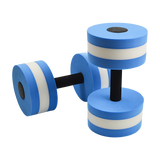 NNEDSZ 2x Water Aerobics Dumbbell EVA Aquatic Barbell Aqua Fitness