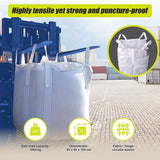 NNEDSZ 4 x 1 tonne FIBC Polypropylene UV Rated Builder / Bulk / Landscape Bags