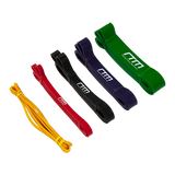 NNEDSZ Resistance Band Loop Set of 5 Heavy Duty Gym Yoga Workout