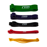 NNEDSZ Resistance Band Loop Set of 5 Heavy Duty Gym Yoga Workout