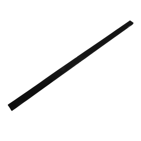 NNEDSZ 2.4m (8FT) Gymnastics Folding Balance Beam Black Synthetic Suede