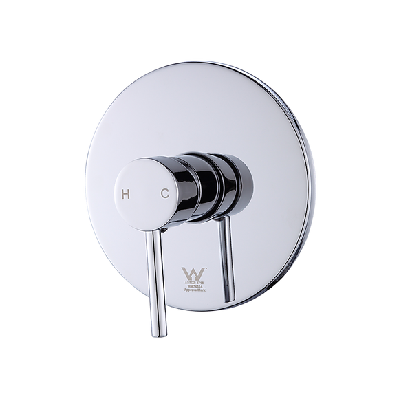 NNEDSZ Shower Bath Mixer Tap Bathroom WATERMARK Approved - Chrome