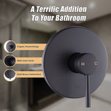 NNEDSZ Shower Bath Mixer Tap Bathroom Electroplated Matte Black