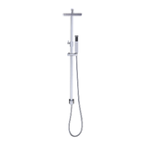 NNEDSZ WELS 8" Rain Shower Head Set Square Dual Heads Faucet High Pressure Hand Held