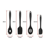 NNEDSZ 11pcs Kitchen Utensil Set Silicone Heat-Resistant Non-Stick Kitchen Utensils kit