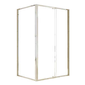 NNEDSZ Semi Frameless Shower Screen (114~122)x 195cm & (89~92)x 195cm Side AS/NZS Glass