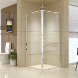NNEDSZ Semi Frameless Shower Screen (82~90)x 195cm & (89~92)x 195cm Side AS/NZS Glass