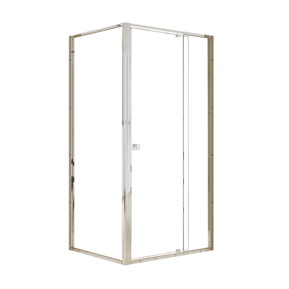 NNEDSZ Semi Frameless Shower Screen (98~106)x 195cm & (77~80)x 195cm Side AS/NZS Glass