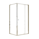 NNEDSZ Semi Frameless Shower Screen (98~106)x 195cm & (77~80)x 195cm Side AS/NZS Glass