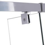 NNEDSZ Semi Frameless Shower Screen (98~106)x 195cm & (77~80)x 195cm Side AS/NZS Glass