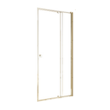 NNEDSZ Adjustable Semi Frameless Shower Screen (98~106) x 195cm Australian Safety Glass