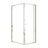 NNEDSZ Semi Frameless Shower Screen (74~82)x 195cm & (98~101)x 195cm Side AS/NZS Glass