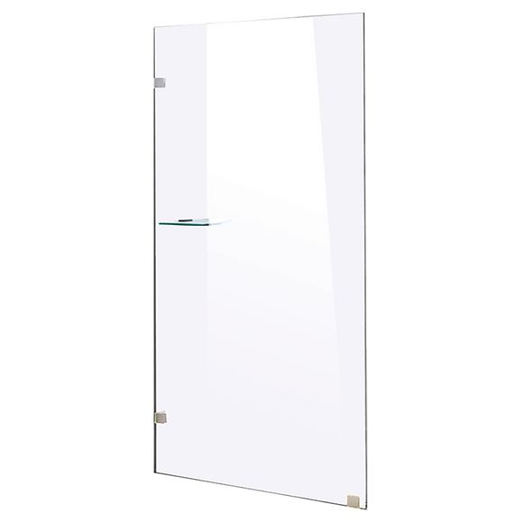 NNEDSZ 900 x 2100mm Frameless 10mm Safety Glass Shower Screen