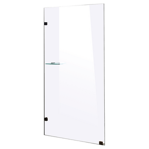 NNEDSZ 900 x 2100mm Frameless 10mm Safety Glass Shower Screen