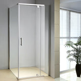 NNEDSZ Shower Screen 1200x1000x1900mm Framed Safety Glass Pivot Door By Della Francesca