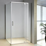 NNEDSZ Shower Screen 1200x700x1900mm Framed Safety Glass Pivot Door By Della Francesca