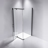 NNEDSZ Shower Screen 900x800x1900mm Framed Safety Glass Pivot Door By Della Francesca