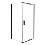 NNEDSZ Shower Screen 1000x1000x1900mm Framed Safety Glass Pivot Door By Della Francesca