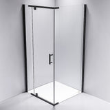 NNEDSZ Shower Screen 1000x700x1900mm Framed Safety Glass Pivot Door By Della Francesca