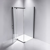 NNEDSZ Shower Screen 1200x700x1900mm Framed Safety Glass Pivot Door By Della Francesca