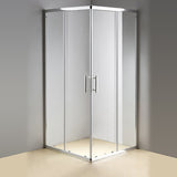 NNEDSZ 900 x 900mm Sliding Door Nano Safety Glass Shower Screen By Della Francesca