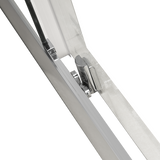 NNEDSZ 900 x 900mm Sliding Door Nano Safety Glass Shower Screen By Della Francesca