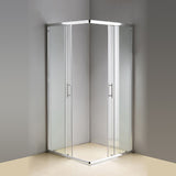 NNEDSZ 900 x 1200mm Sliding Door Nano Safety Glass Shower Screen By Della Francesca